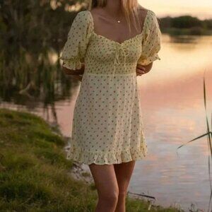 Faithfull the Brand Sage Mini Dress in Santa Maria Floral